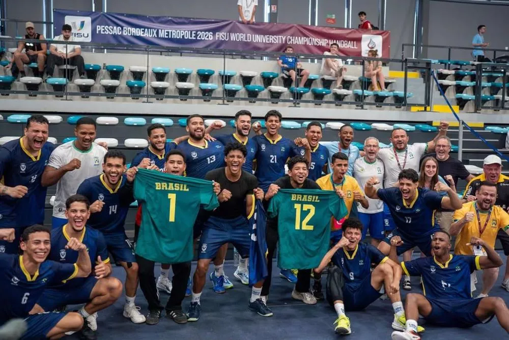 Equipe de Handebol do Piauí garante vaga na semifinal do Mundial Universitário  